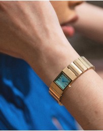 Breda - Groove Metal Bracelet Watch, 16MM