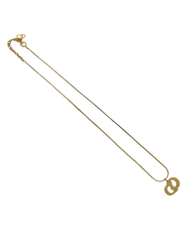 Pre-Loved by Azura Reborn - Pre-Loved Gold Plated CD Logo Pendant Necklace