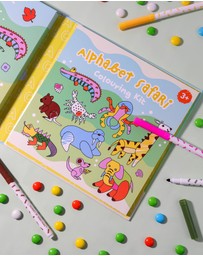 Journey Of Something - Alphabet Safari Colouring Kit