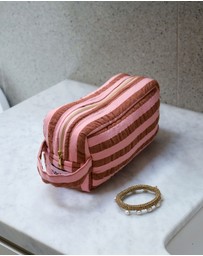 Mosey Me - Sundae Seersucker Dopp Kit