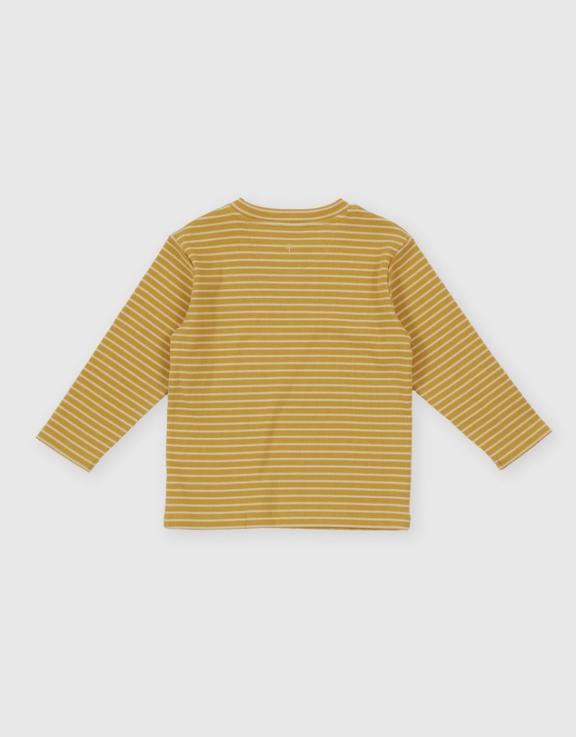 Goldie + Ace - Essential Stripe Rib Top - Babies-Kids