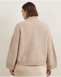 Atmos&Here Curvy - Charli Chunky Knit Jumper