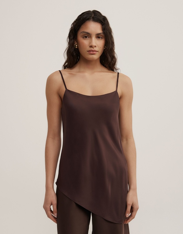 Witchery - Scarf Hem Longline Tank