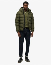 Superdry - Hooded Sports Puffer Jacket