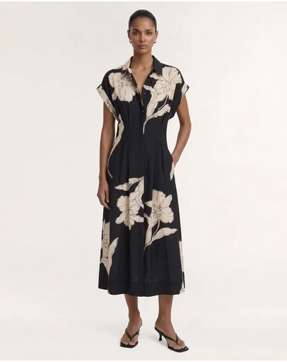 Staple the Label - Veda Midi Dress