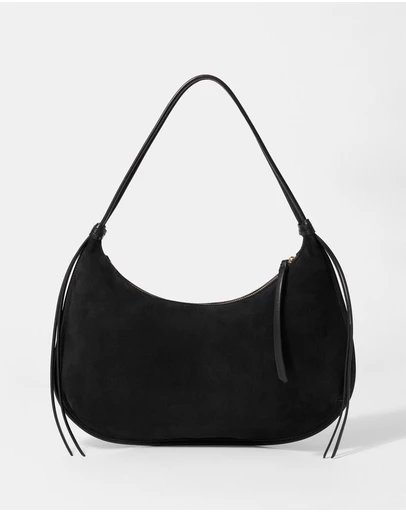 & Other Stories - Fringed Suede Tote Bag