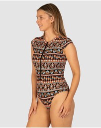 Baku Swimwear - Morocco Zip Front Surfsuit Swimwear
