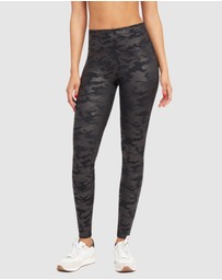 Spanx - Faux Leather Camo Legging