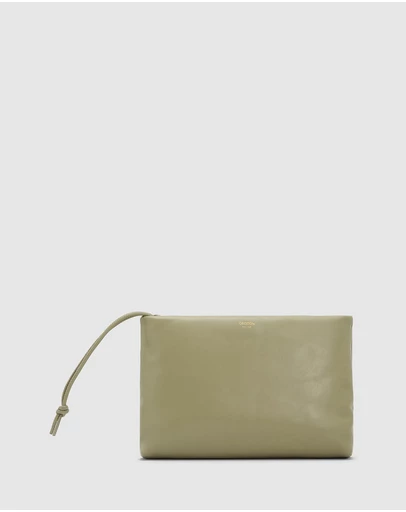 Oroton - Marais Crackle Wristlet Pouch
