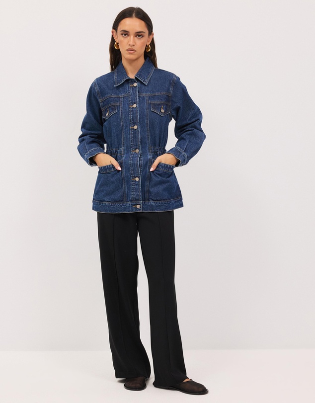 Calli - Margot Denim Barn Jacket