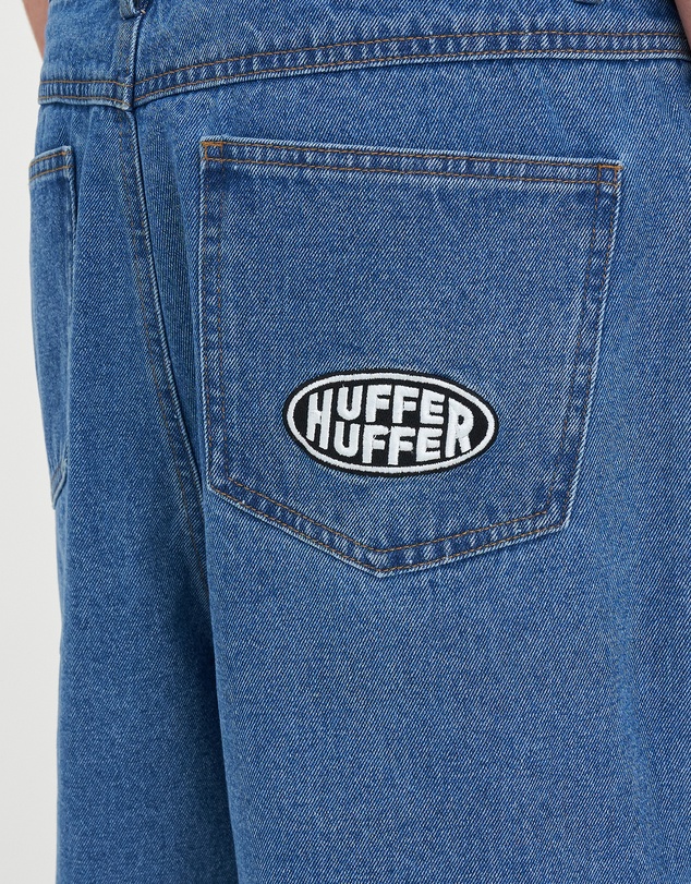 Huffer - Block Denim Jean/Rounder