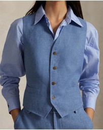 Polo Ralph Lauren - Linen-Cotton Twill Vest