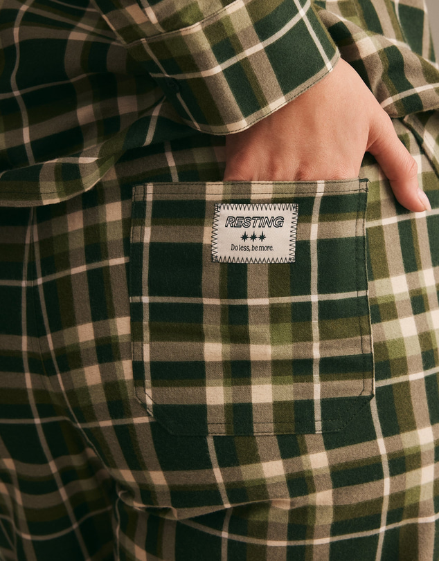 Resting - Double Brushed Flannelette Lennox Pant