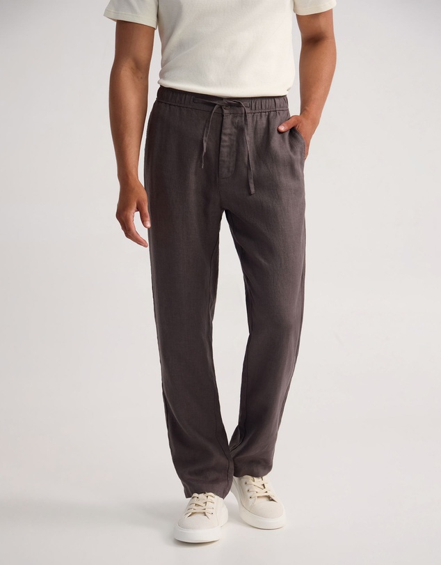 Oxford - Ravi Straight Leg French Linen Pant