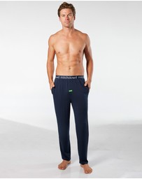 Mitch Dowd - Soft Bamboo Knit Sleep Pants - Navy