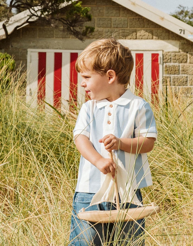 Bebe by Minihaha - Max Stripe Rugby Polo - Kids