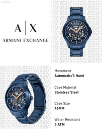 Armani Exchange - Blue Analogue Watch