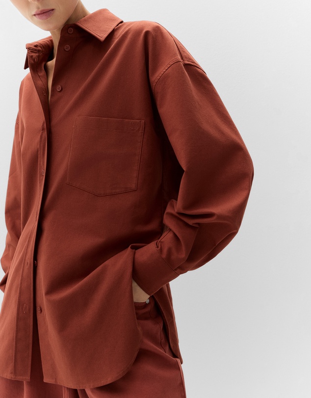 UNISON - Oversized Oxford Shirt