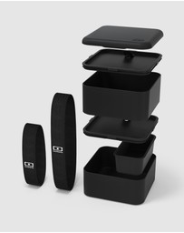 Monbento - Monbento Mb Square Bento Box - Black Onyx