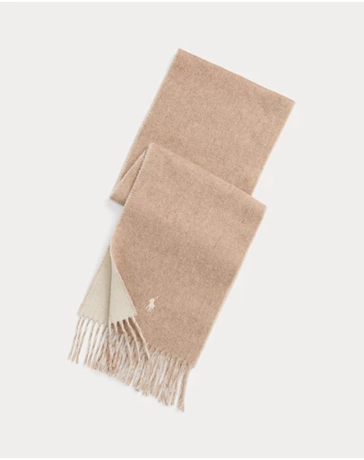 Polo Ralph Lauren - Reversible Wool-Blend Scarf