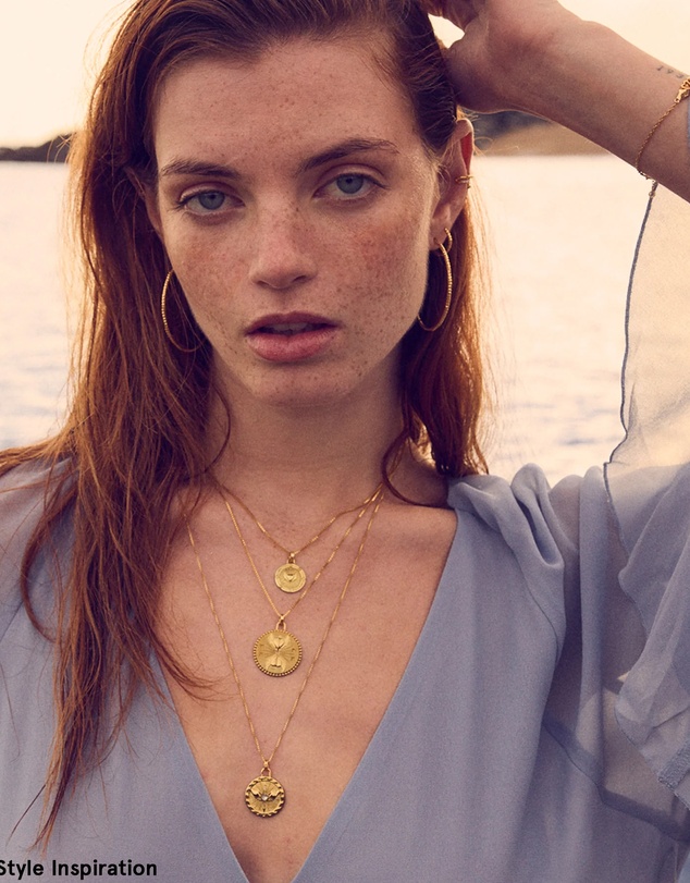 Rachel Jackson - Shimmering Sun Oversized Hoop Earrings Gold