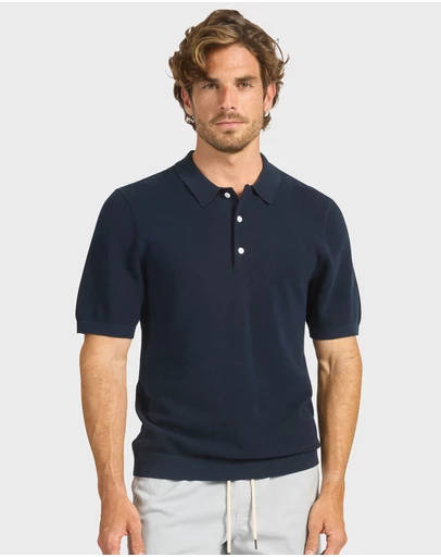 Academy Brand - Riley Knit Polo
