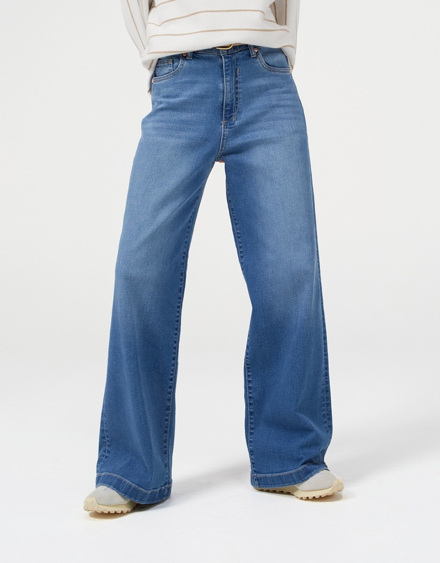 DRICOPER DENIM - Darrie Pacific Blue Baggy Jeans