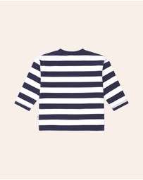Huxbaby - Varsity Hux Stripe Top - Babies-Kids