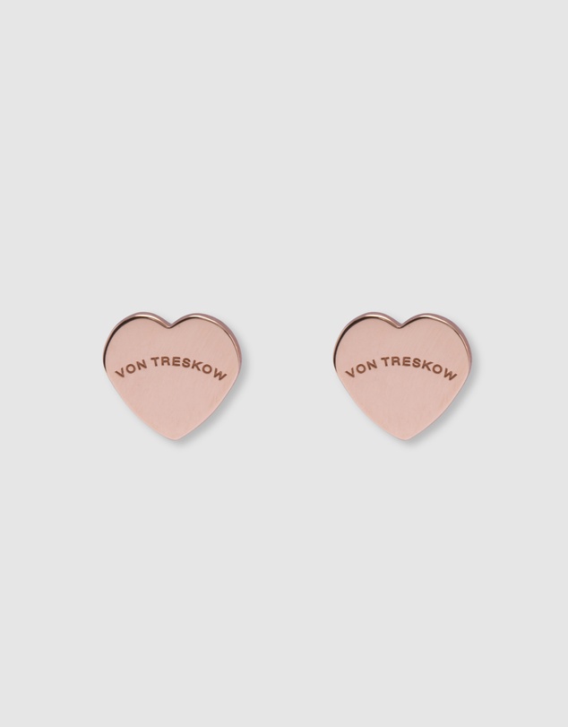 Von Treskow - Von Treskow Flat Heart Studs