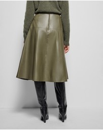 Commonry - Saskia Leather Skirt