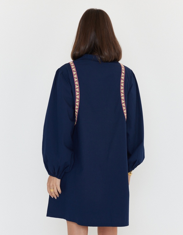 ALEXANDRA - Kai Dress Navy