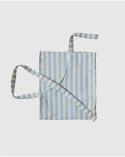 Mosey Me - Butter Blue Seersucker Apron