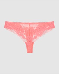 Passionata - Nina High Leg Brazilian Cut Lace Brief