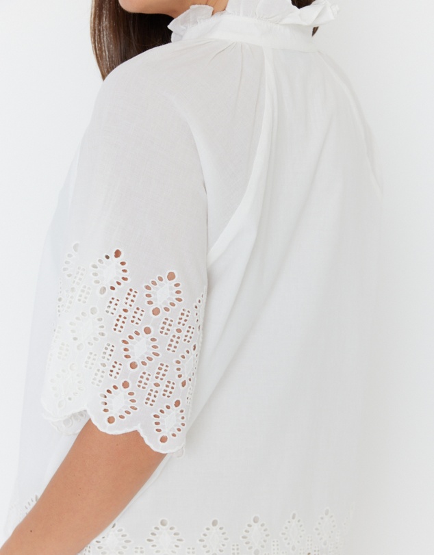 ALEXANDRA - Jolta Blouse White