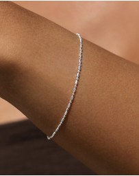 SAINT VALENTINE - Dash Dot Chain Bracelet - Silver