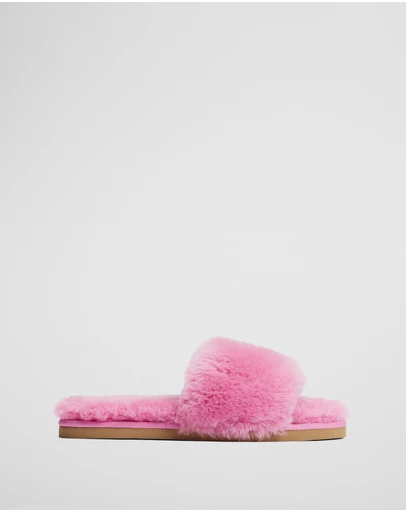 Country Road - Australian Made Shearling Slide