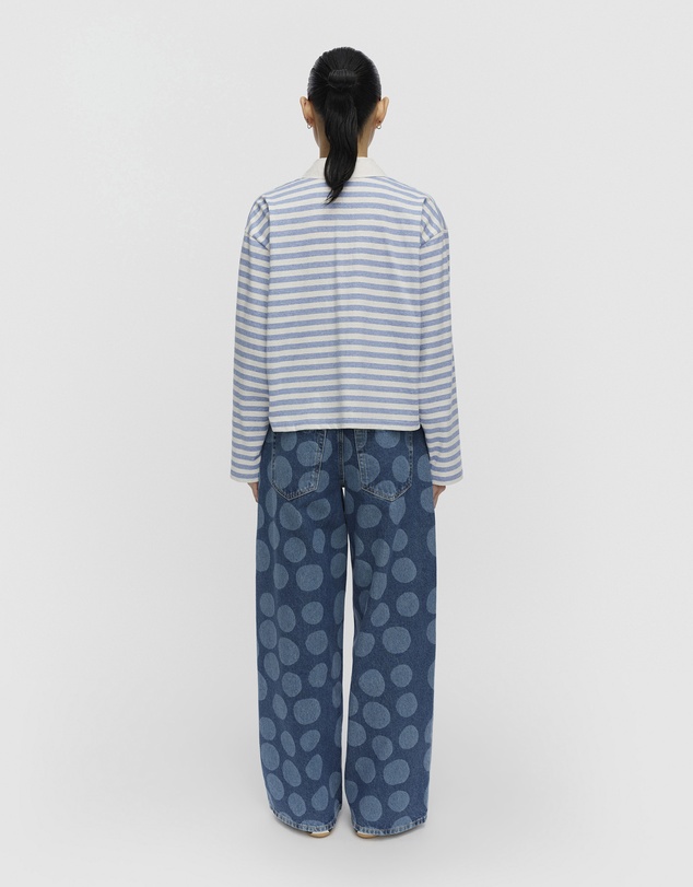 Marimekko - Kipinä Tasaraita Unikko Kioski jersey shirt