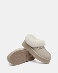 EVERAU - EverAU Ugg Gabri Cow Suede Upper House Shoes