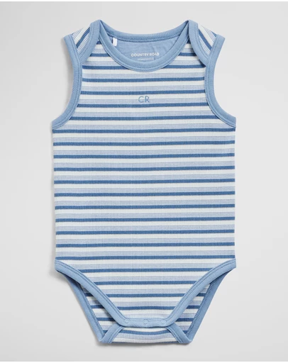 Country Road - Sleeveless Rib Bodysuit