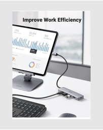 Ugreen - UGREEN 4 Ports USB C Hub Silver