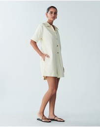 ST MRLO - Sandra Denim Playsuit
