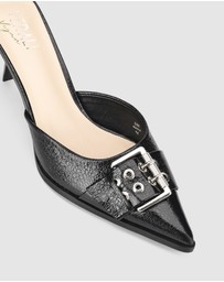Verali - Sez Buckle Stiletto Mules