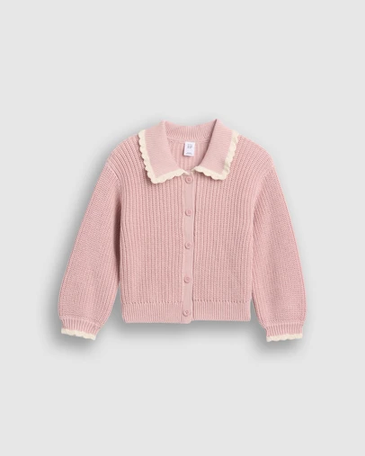 GAP - LS Cotton Cardi - Babies-Kids