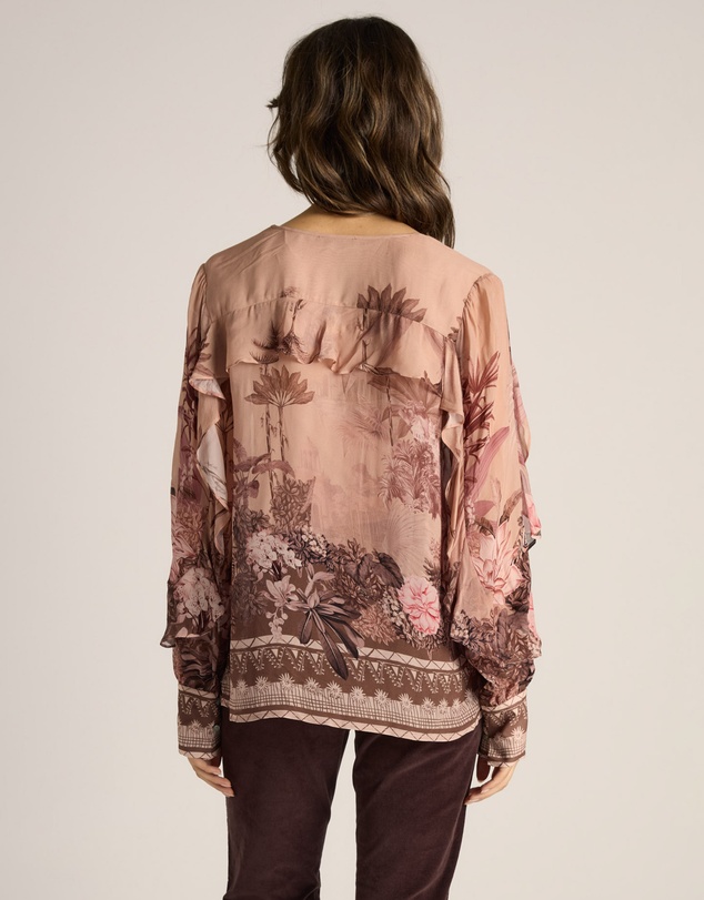 Fate + Becker - Odette Ruffle Blouse