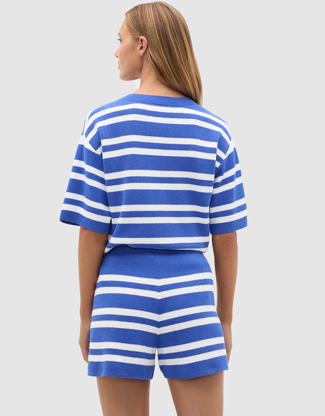 Seed Heritage - Boucle Knit Striped Short