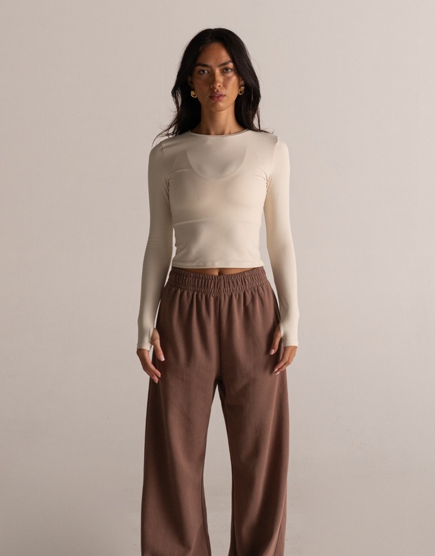 HyperLuxe The Label - Contour L/S Top
