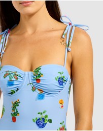 Seafolly - Playa Bonita Ruched Underwire One Piece Swimsuit