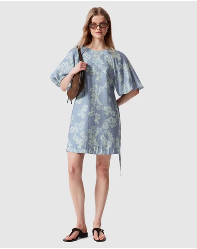 & Other Stories - Puff-Sleeve Mini Dress