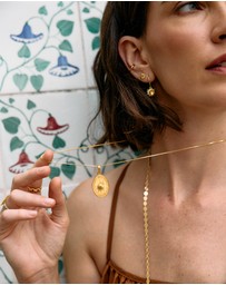 Rachel Jackson - You Are My Sunshine Citrine Necklace Gold