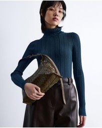 & Other Stories - Interwoven Leather Crossbody Bag